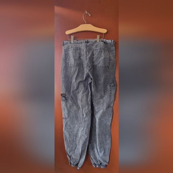 Pre-owned Size Small if it were me acid washed Gray Pants - Picture 3 of 6
